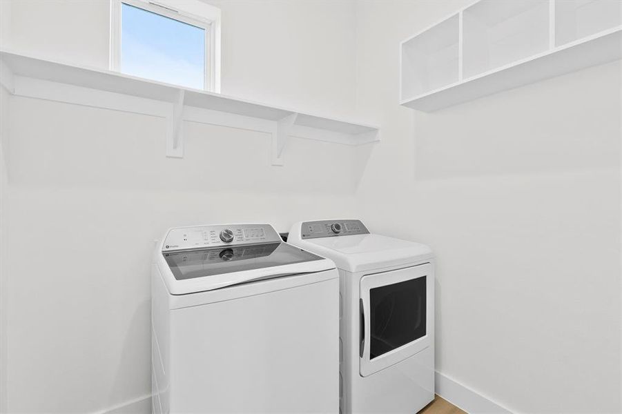 Large laundry room with new appliances INCLUDED with purchase of this home!!!
