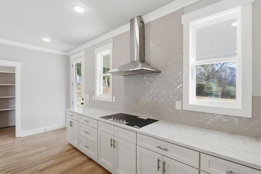 Furnished interior view inside a new home in , Statham (Image 12).