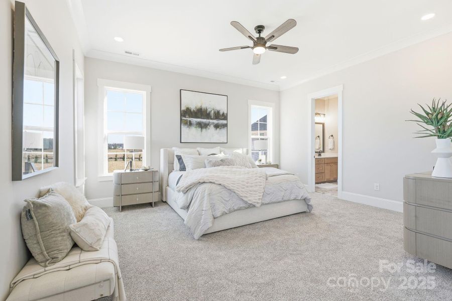 Furnished interior view inside a new home in , Lexington (Image 7).