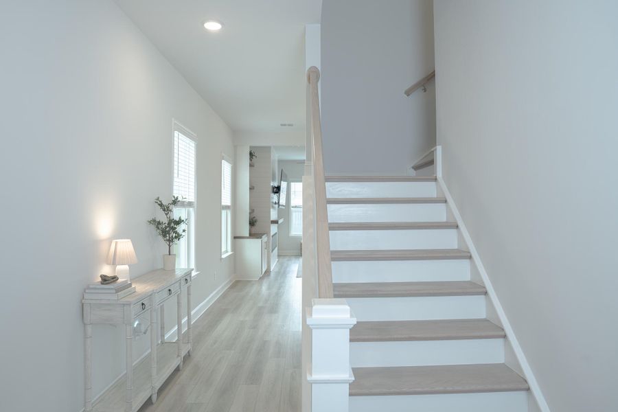 Spacious, unfurnished interior of a new home in Park's Edge at Carolina Bay, Charleston (Image 25). Spacious, unfurnished interior of a new home in Park's Edge at Carolina Bay, Charleston (Image 25).