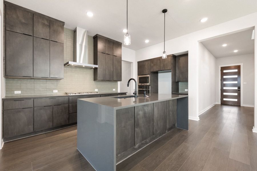 Furnished interior view inside a new home in Park Central, Georgetown (Image 11).