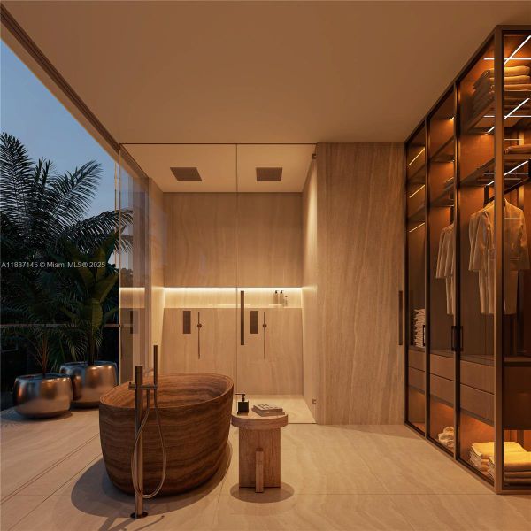 Exterior details and patio area of a home in , Miami (Image 29). Exterior details and patio area of a home in , Miami (Image 29).