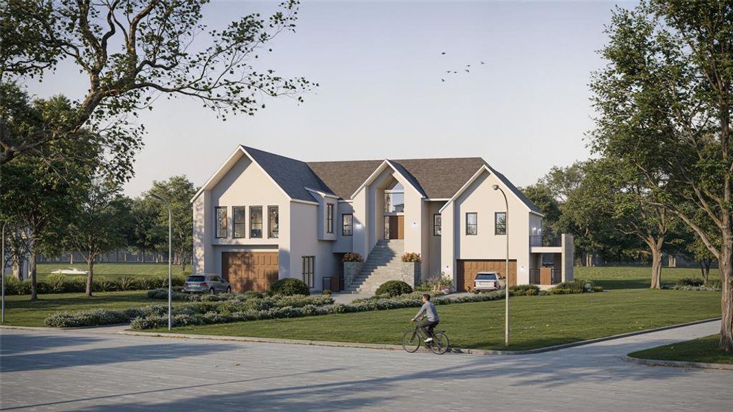 Front exterior of a new home in , Weatherford, TX, highlighting curb appeal (Image 3).