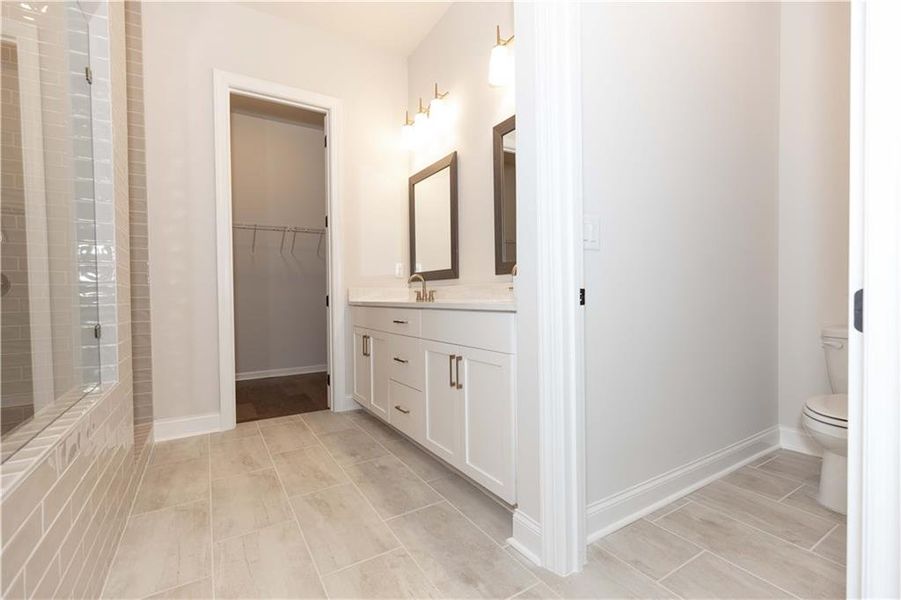 Furnished interior view inside a new home in Waterhaven, Cumming (Image 10).