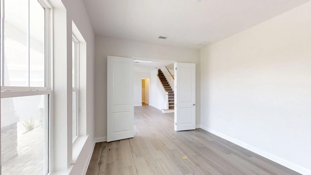 Representative unfurnished interior of a home built from the Augusta - Pinnacle Series | 80' Wide Lots by ICI Homes in Courtney Grove, St. Augustine (Image 9).