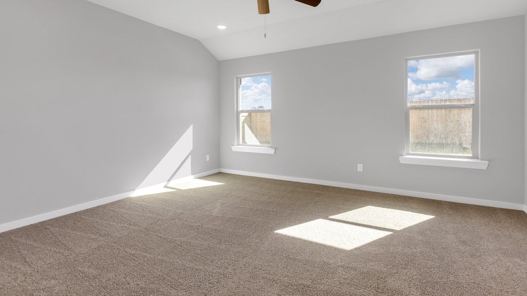 Spacious, unfurnished interior of a new home in Overlook West, Wolfforth (Image 14). Spacious, unfurnished interior of a new home in Overlook West, Wolfforth (Image 14).