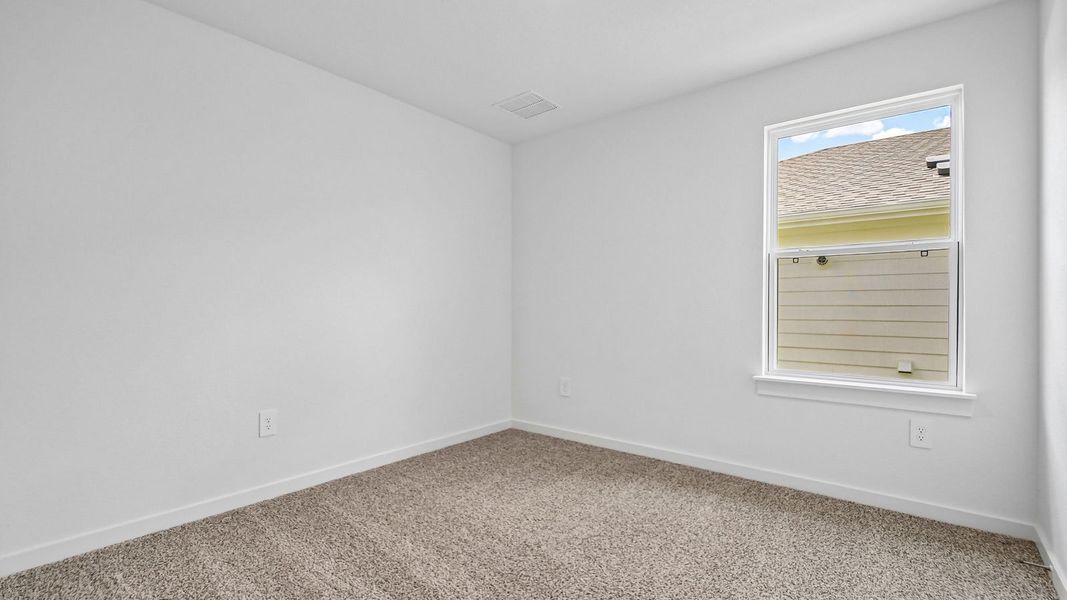 Spacious, unfurnished interior of a new home in Trails at Wildhorse, Austin (Image 33).