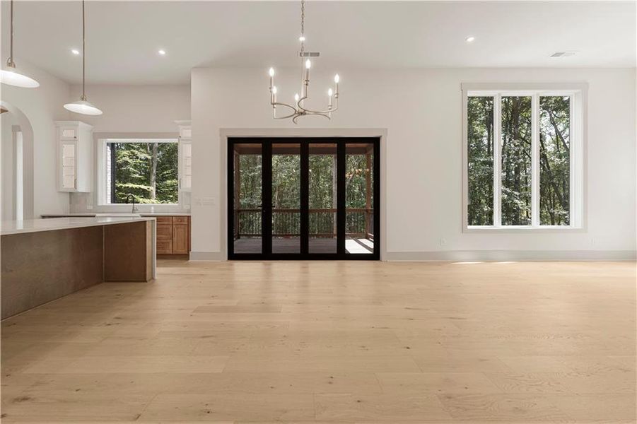 Spacious, unfurnished interior of a new home in , Commerce (Image 31).