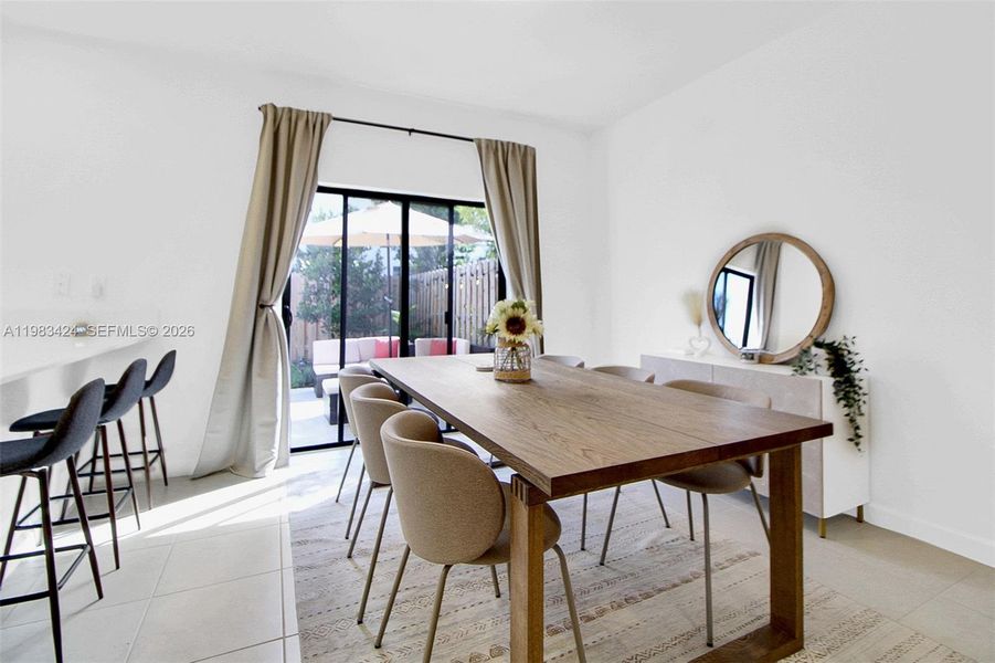 Furnished interior view inside a new home in , Homestead (Image 10). Furnished interior view inside a new home in , Homestead (Image 10).