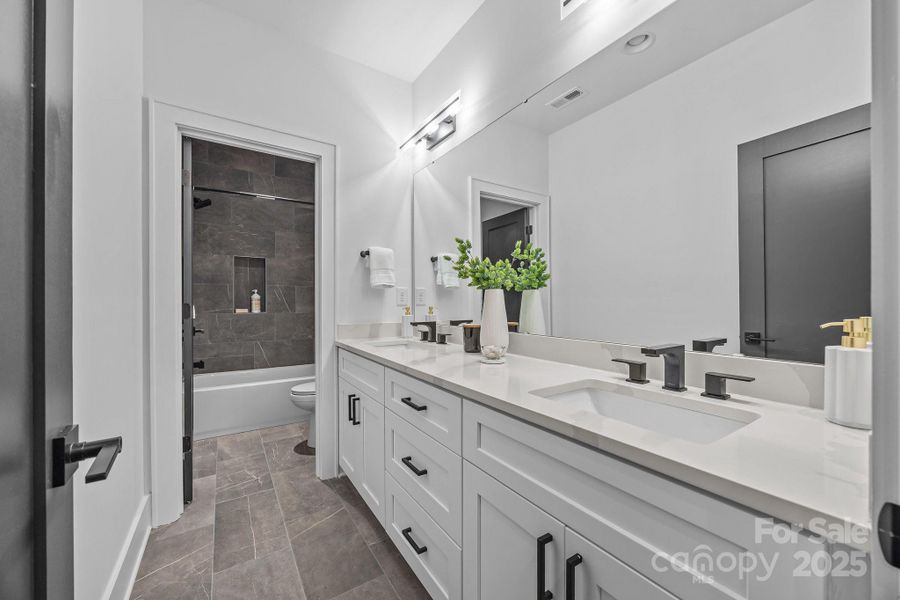 Furnished interior view inside a new home in , Charlotte (Image 5).