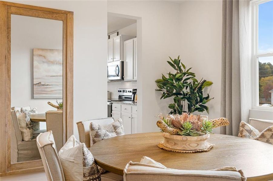Furnished interior view inside a new home in Hawthorne Reserve, Dallas (Image 25). Furnished interior view inside a new home in Hawthorne Reserve, Dallas (Image 25).