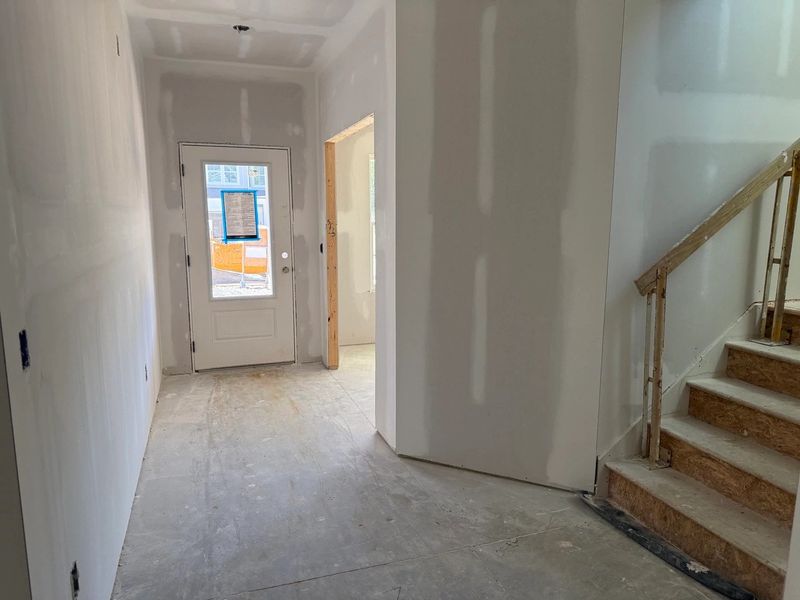 In-progress construction of a new home in The Point, Rolesville, NC (Image 4).