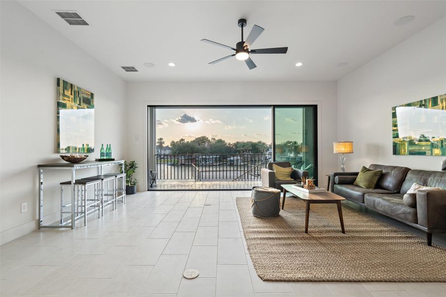 Furnished interior view inside a new home in , Granite Shoals (Image 6).