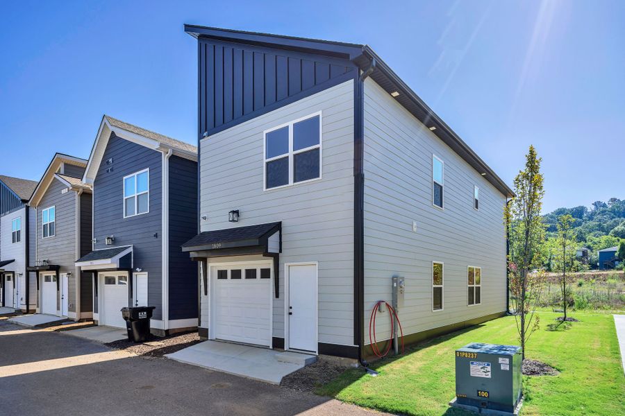 Representative exterior photo of a completed home built from the Fontaine by Parkside Builders in The Parks of Mill Town, Chattanooga, TN (Image 26).