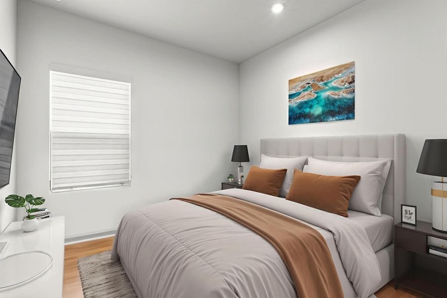 Furnished interior view inside a new home in , Port St. Lucie (Image 26).