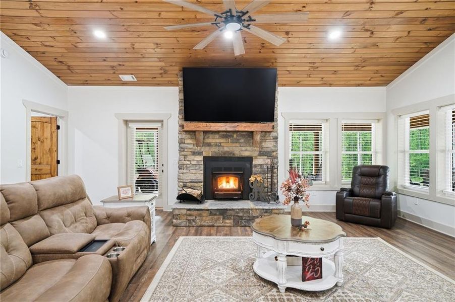 Furnished interior view inside a new home in , Ball Ground (Image 24).