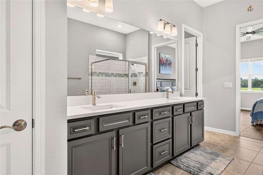 Furnished interior view inside a new home in , Ocala (Image 31).