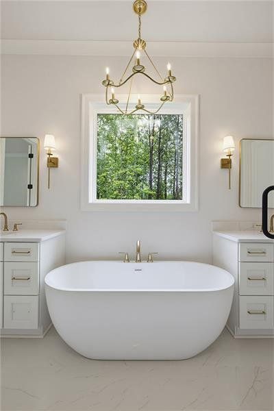 Furnished interior view inside a new home in , Newnan (Image 5).