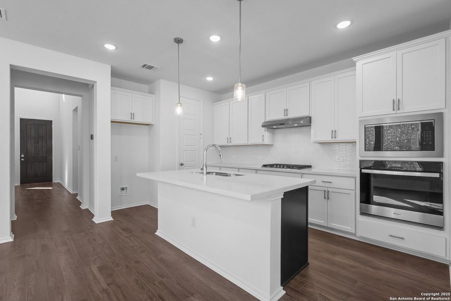Furnished interior view inside a new home in Davis Ranch, San Antonio (Image 9).