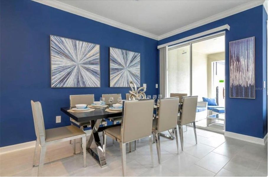 Furnished interior view inside a new home in , Kissimmee (Image 7). Furnished interior view inside a new home in , Kissimmee (Image 7).