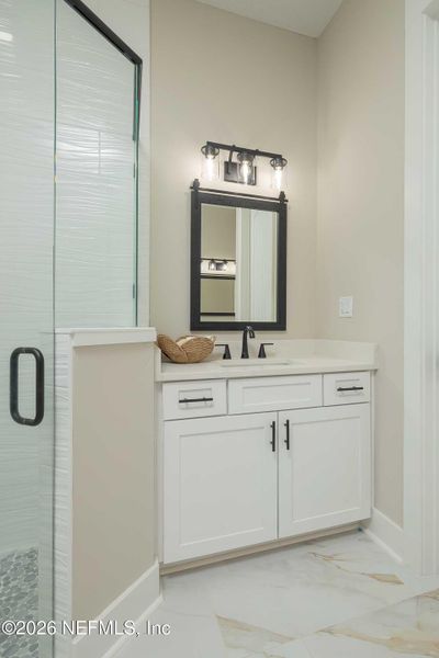 Furnished interior view inside a new home in , St. Augustine (Image 40).