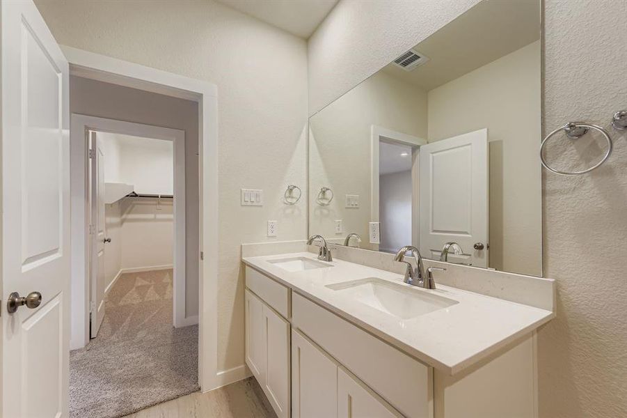 Furnished interior view inside a new home in MiraVerde, Crowley (Image 8).