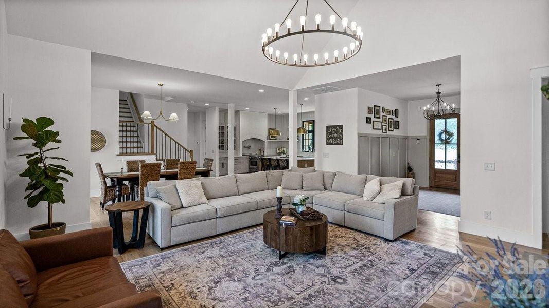 Furnished interior view inside a new home in , Concord (Image 12).