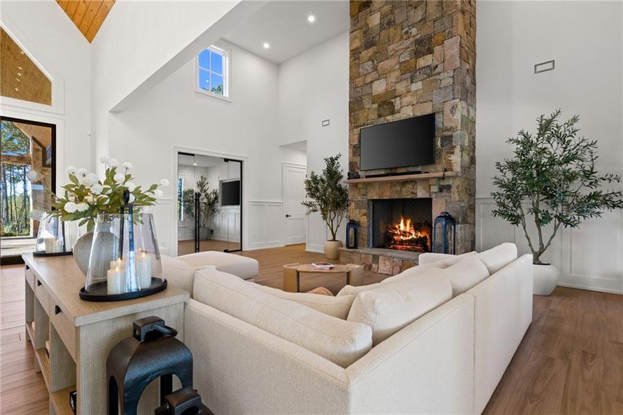 Furnished interior view inside a new home in , Talking Rock (Image 13).