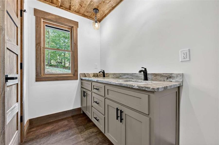 Furnished interior view inside a new home in , Blue Ridge (Image 4).