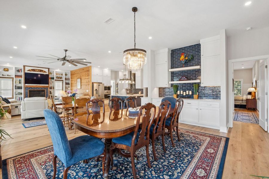 Furnished interior view inside a new home in , Folly Beach (Image 37).