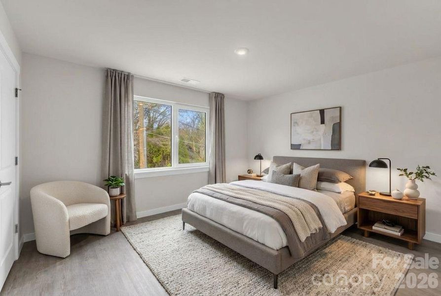 Furnished interior view inside a new home in , Statesville (Image 8).