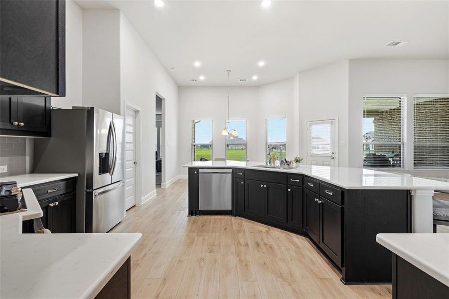 Furnished interior view inside a new home in , Greenville (Image 9).