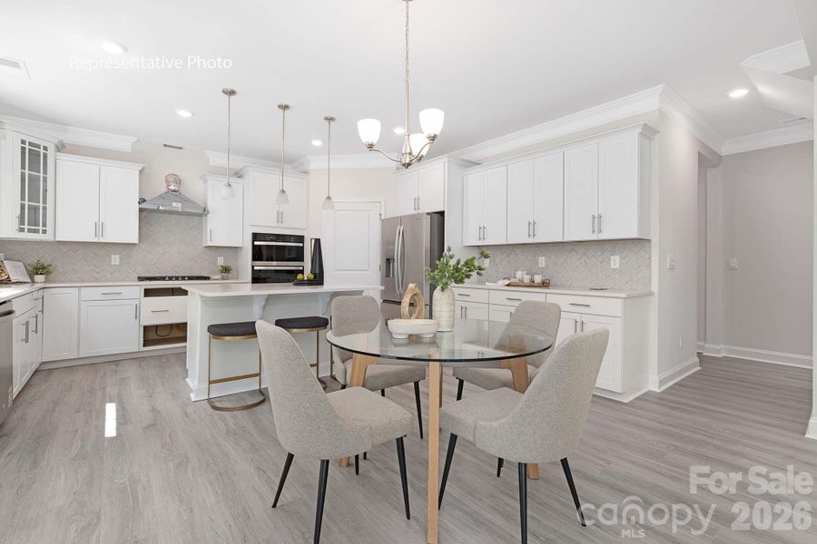 Furnished interior view inside a new home in Sylvan Creek, Denver (Image 6).