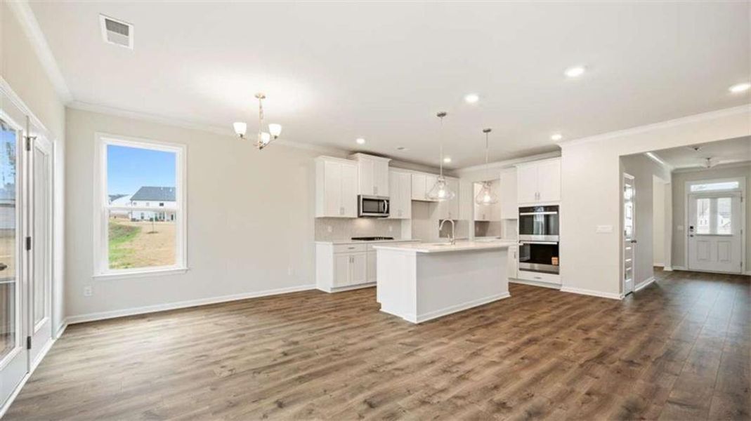 Furnished interior view inside a new home in Wildwood, Covington (Image 11).