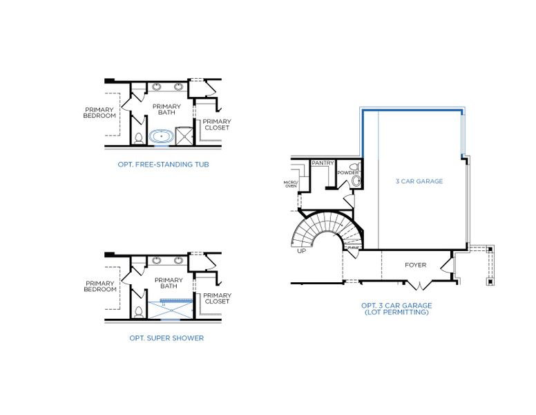2D floor plan layout for the Florence by Tricoast Homes in Lago Mar 50' & 55', Texas City, TX (Image 5). 2D floor plan layout for the Florence by Tricoast Homes in Lago Mar 50' & 55', Texas City, TX (Image 5).