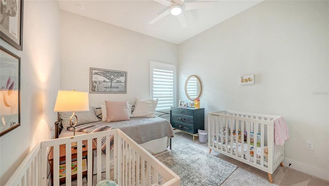 Furnished interior view inside a new home in Emerald Landing at Waterside at Lakewood Ranch – Lake Series, Sarasota (Image 40).