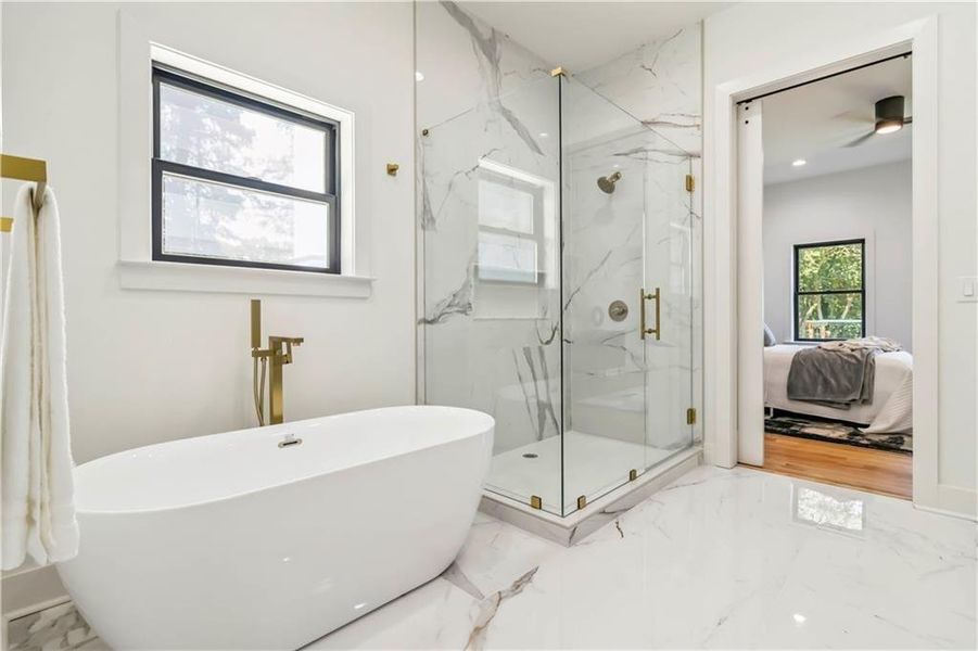 Furnished interior view inside a new home in , Decatur (Image 42).