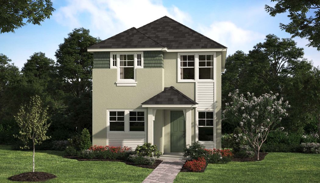 Coastal Elevation | Splendor | Spring Walk at The Junction | DeBary, FL | Landsea Homes