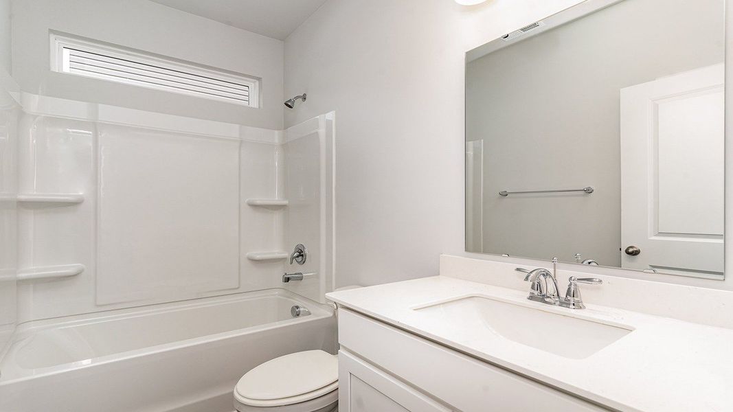 Furnished interior view inside a new home in The Preserve at Shaftesbury Glen, Conway (Image 7).