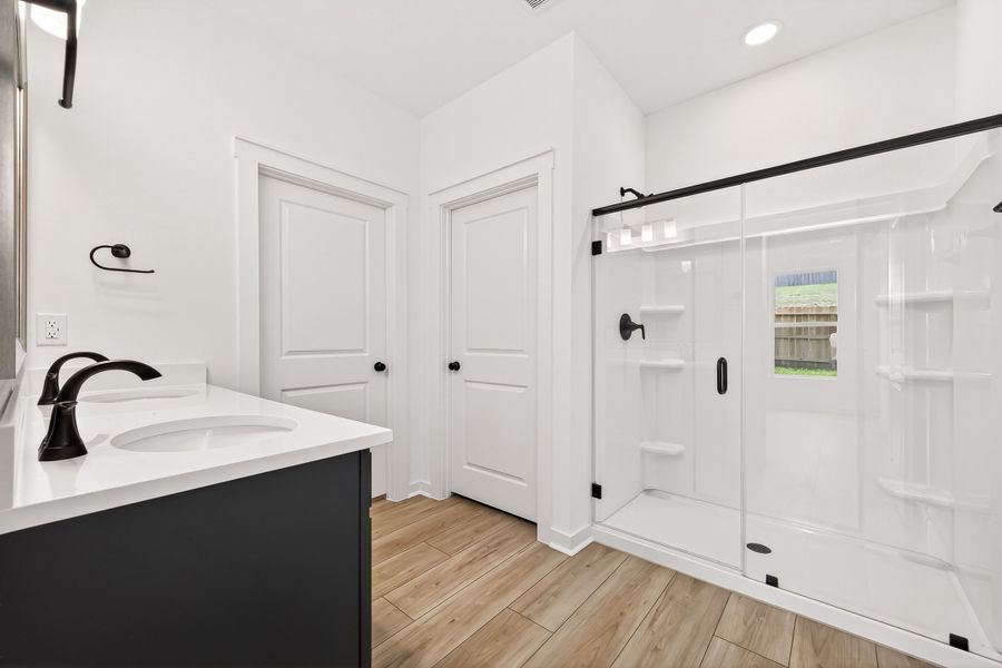 Furnished interior view inside a new home in Mostyn Springs, Magnolia (Image 18).