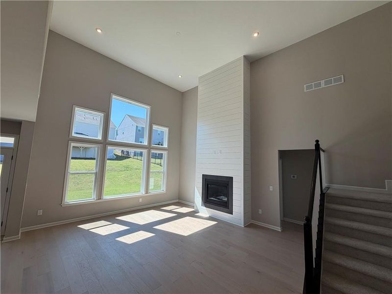 Spacious, unfurnished interior of a new home in Twin Lakes, Hoschton (Image 5). Spacious, unfurnished interior of a new home in Twin Lakes, Hoschton (Image 5).