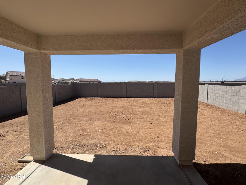 P19 Lot 109 Backyard