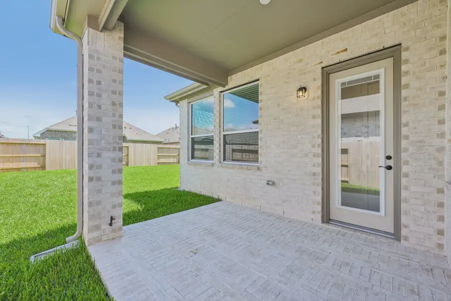 Exterior details and patio area of a home in Briarwood, Elgin (Image 2). Exterior details and patio area of a home in Briarwood, Elgin (Image 2).