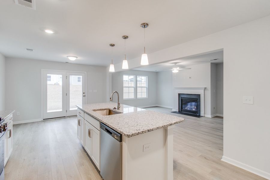 Furnished interior view inside a new home in Winston Point, Gilbert (Image 8). Furnished interior view inside a new home in Winston Point, Gilbert (Image 8).