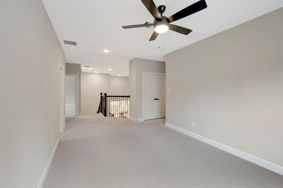 Spacious, unfurnished interior of a new home in The Woodlands Hills 70’, Willis (Image 26).