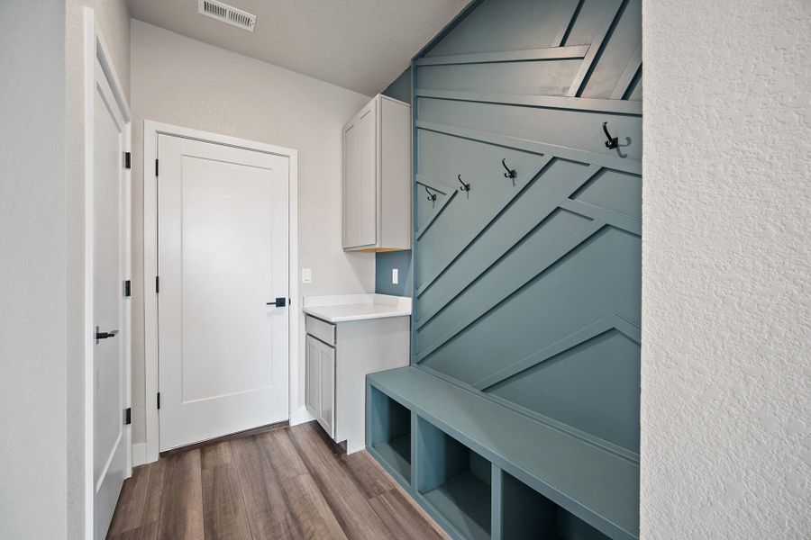 Furnished interior view inside a new home in Pony Park, Colorado Springs (Image 7). Furnished interior view inside a new home in Pony Park, Colorado Springs (Image 7).