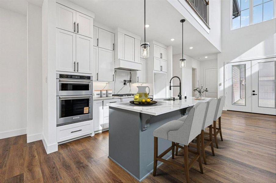 Furnished interior view inside a new home in , Rowlett (Image 13).