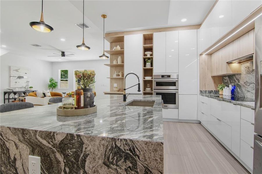 Furnished interior view inside a new home in , Orlando (Image 14).