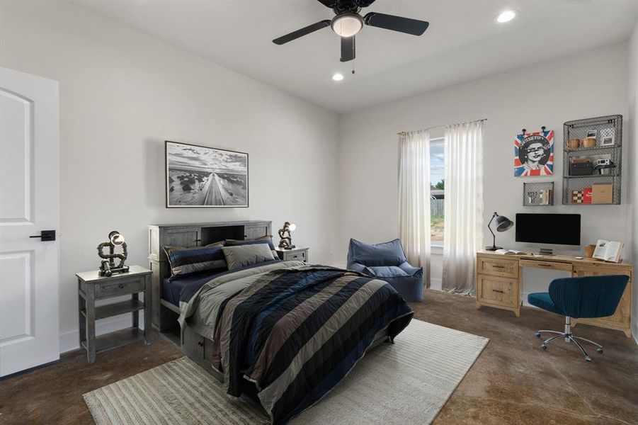 Furnished interior view inside a new home in , Hico (Image 4).