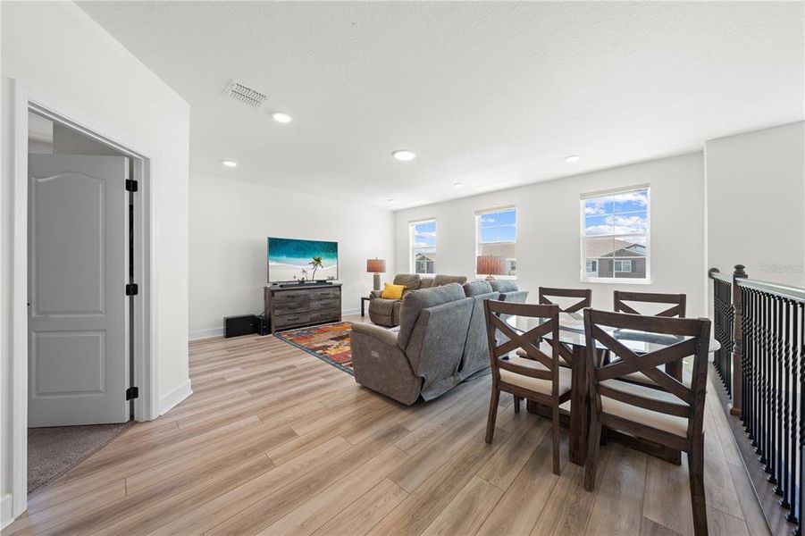 Furnished interior view inside a new home in Eden at Crossprairie, St. Cloud (Image 46).
